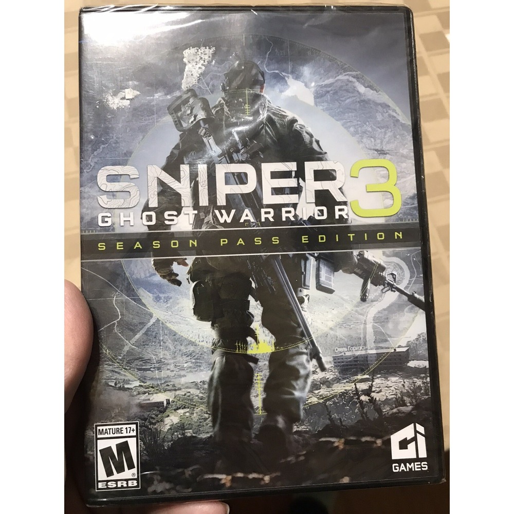 Sniper Ghost Warrior 3 Season Pass Edition‎ (PC / DVD-ROM) NEW SEALED